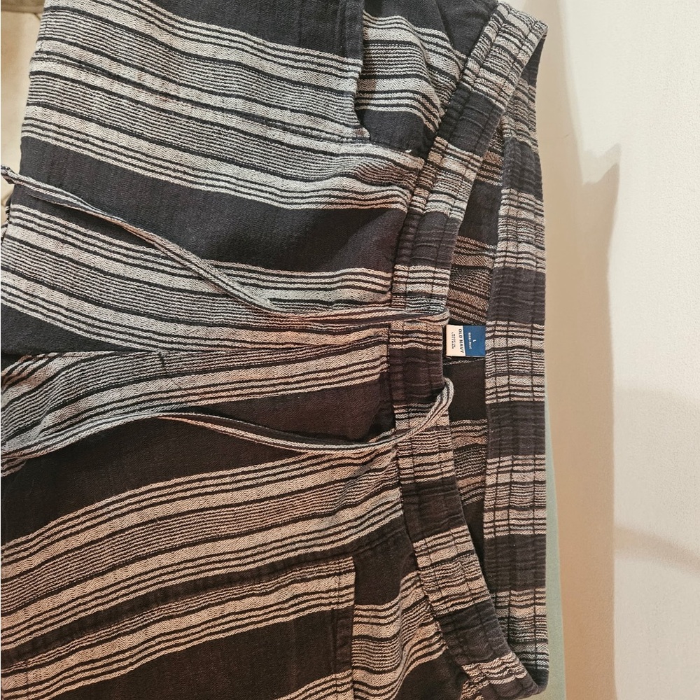 Old Navy Black and White Striped Women Shorts